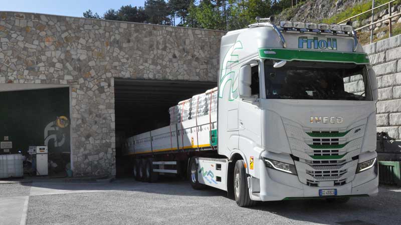 Frioli Trasporti a Pietramurata